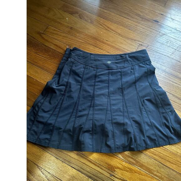 Athleta Pleated Wear About Skort Gray